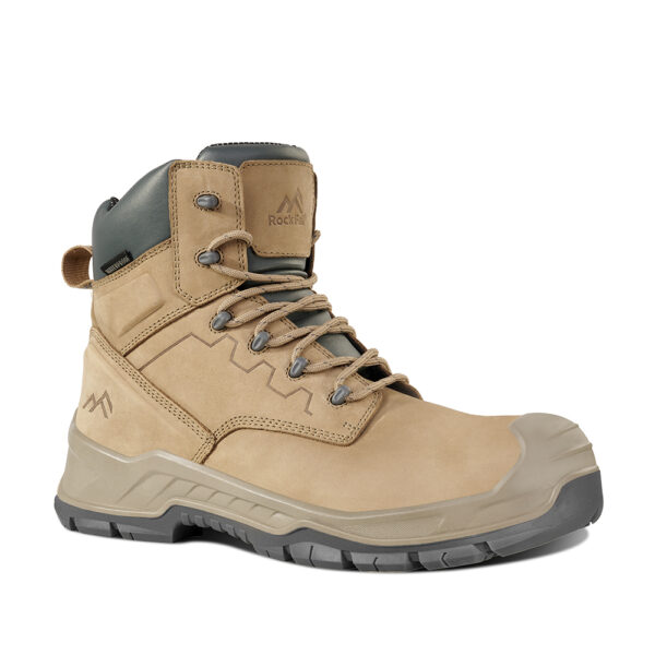 Oakridge RF741 Rockfall Safety Boot | Waterproof Nubuck Leather Work Boots UK 6-13