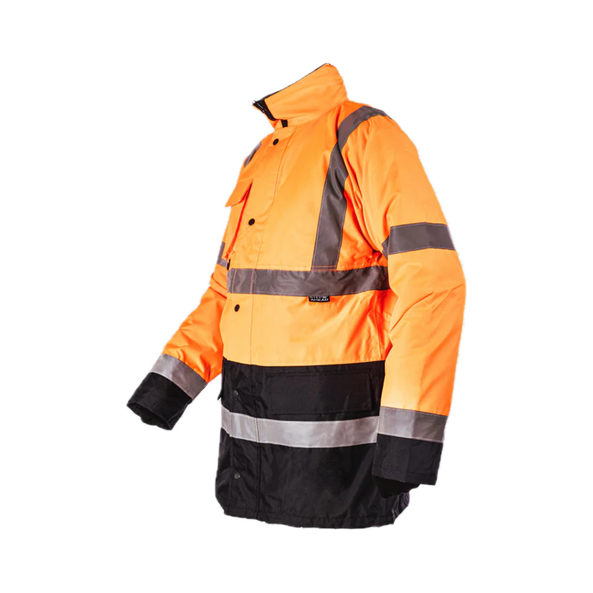 Hi-Viz Bomber Jacket | Class 3 Waterproof Workwear with Ergonomic Sleeve Design