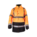 Hi-Viz Bomber Jacket | Class 3 Waterproof Workwear with Ergonomic Sleeve Design
