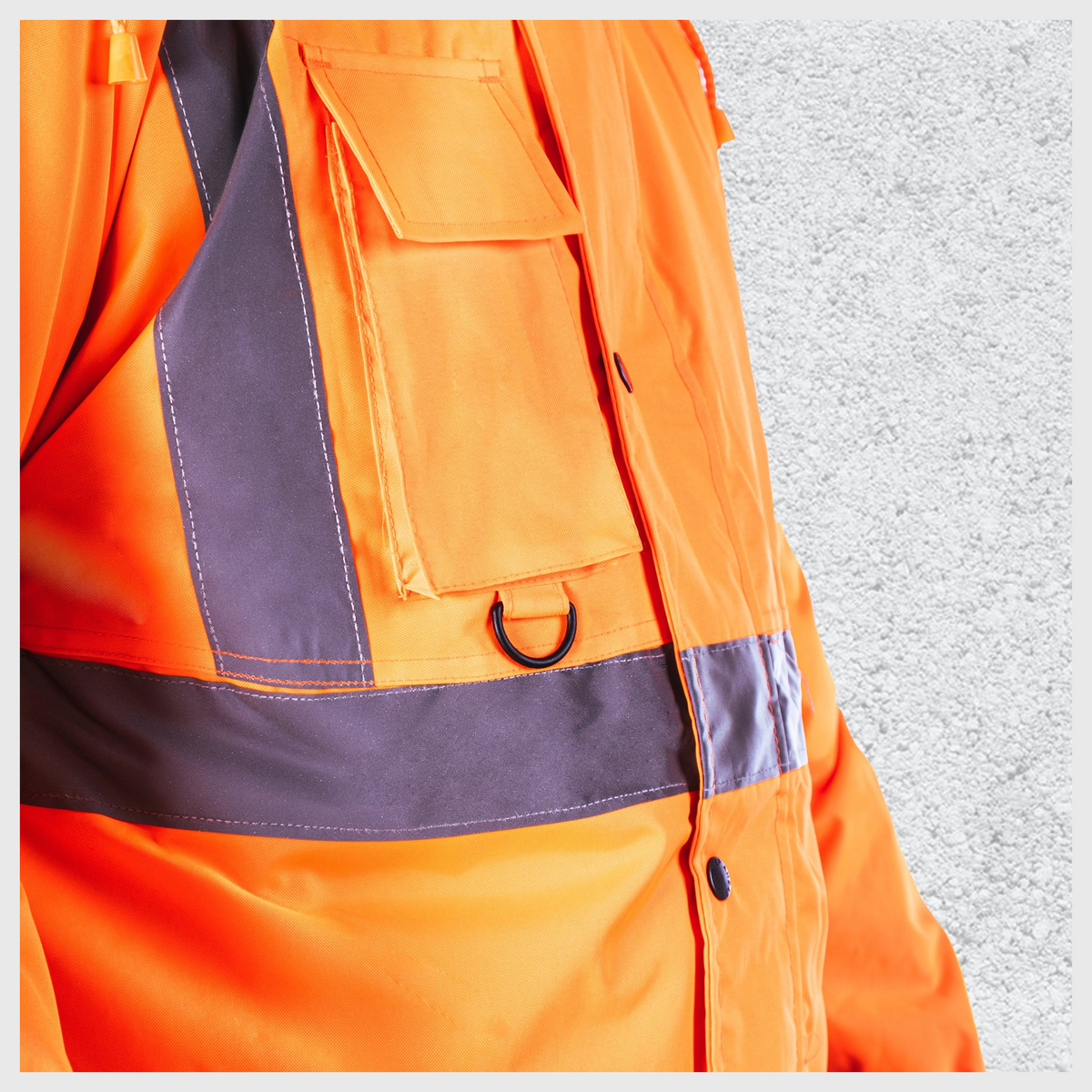 Step Ahead Hi Vis Two Tone Parka Jacket Waterproof EN ISO 20471 Class 3 – Railway & Construction Workwear