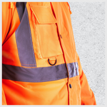 Step Ahead Hi Vis Two Tone Parka Jacket Waterproof EN ISO 20471 Class 3 – Railway & Construction Workwear