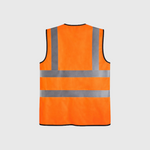 Step Ahead High Visibility Waistcoat Vest EN ISO 20471 – Railway, Construction & Utility Safety Workwear