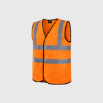 Step Ahead High Visibility Waistcoat Vest EN ISO 20471 – Railway, Construction & Utility Safety Workwear
