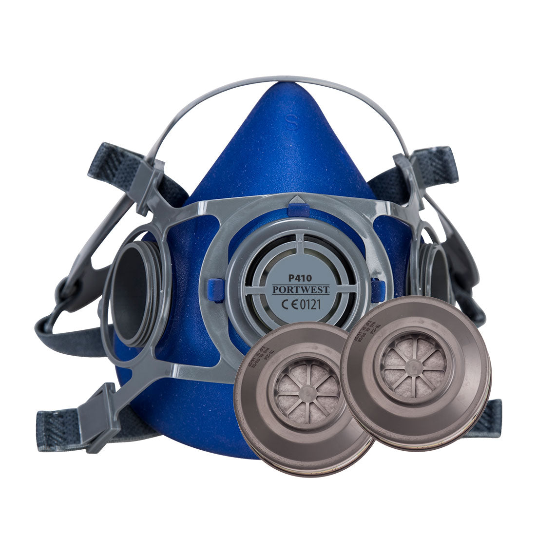 Auck Half Mask Kit P418 with ABEK1P3 Filters