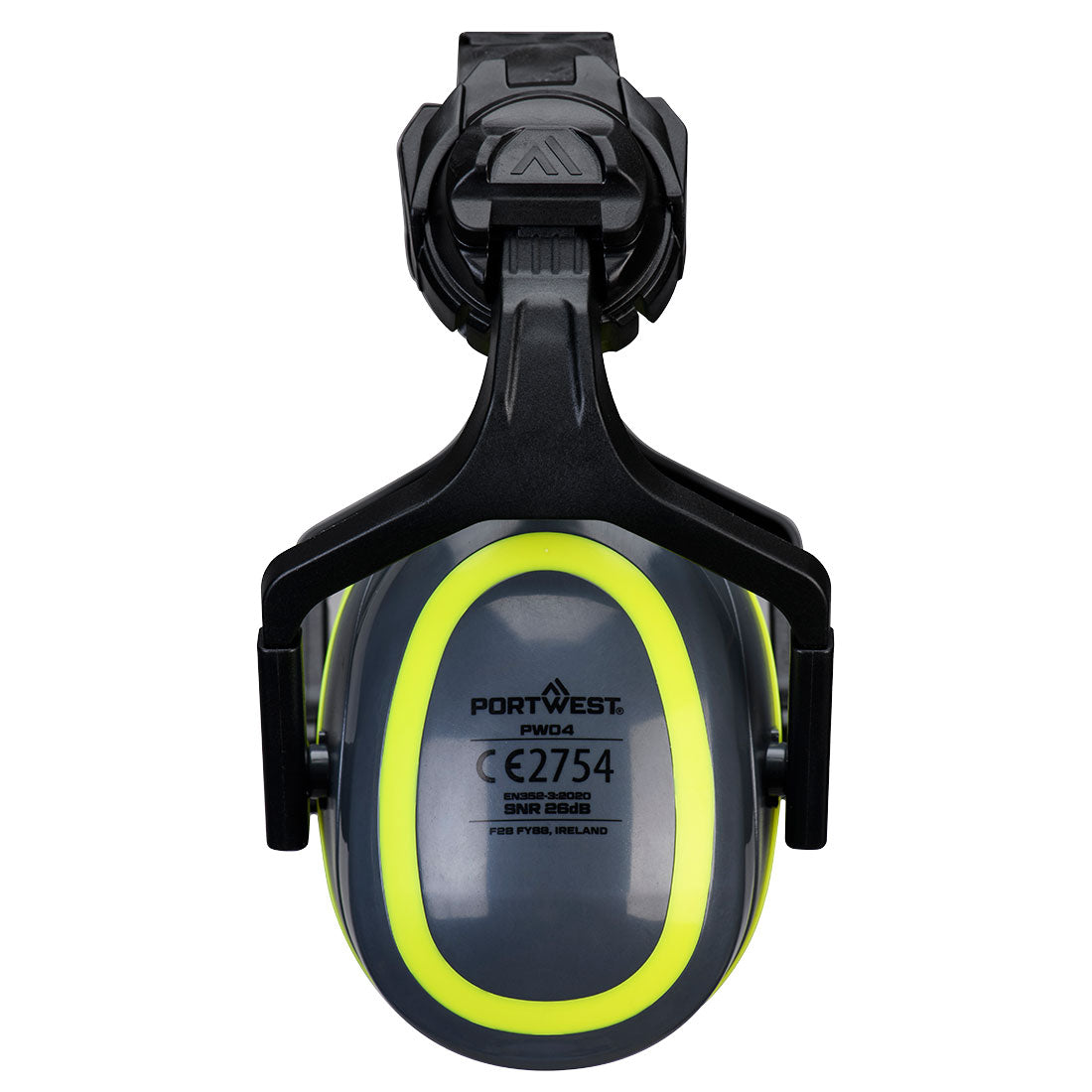 Helmet Ear Defenders Clip-On - PW04 HV Extreme SNR 26dB