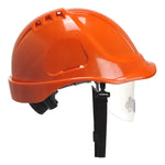 Vented Safety Helmet with Visor - PW55 Endurance