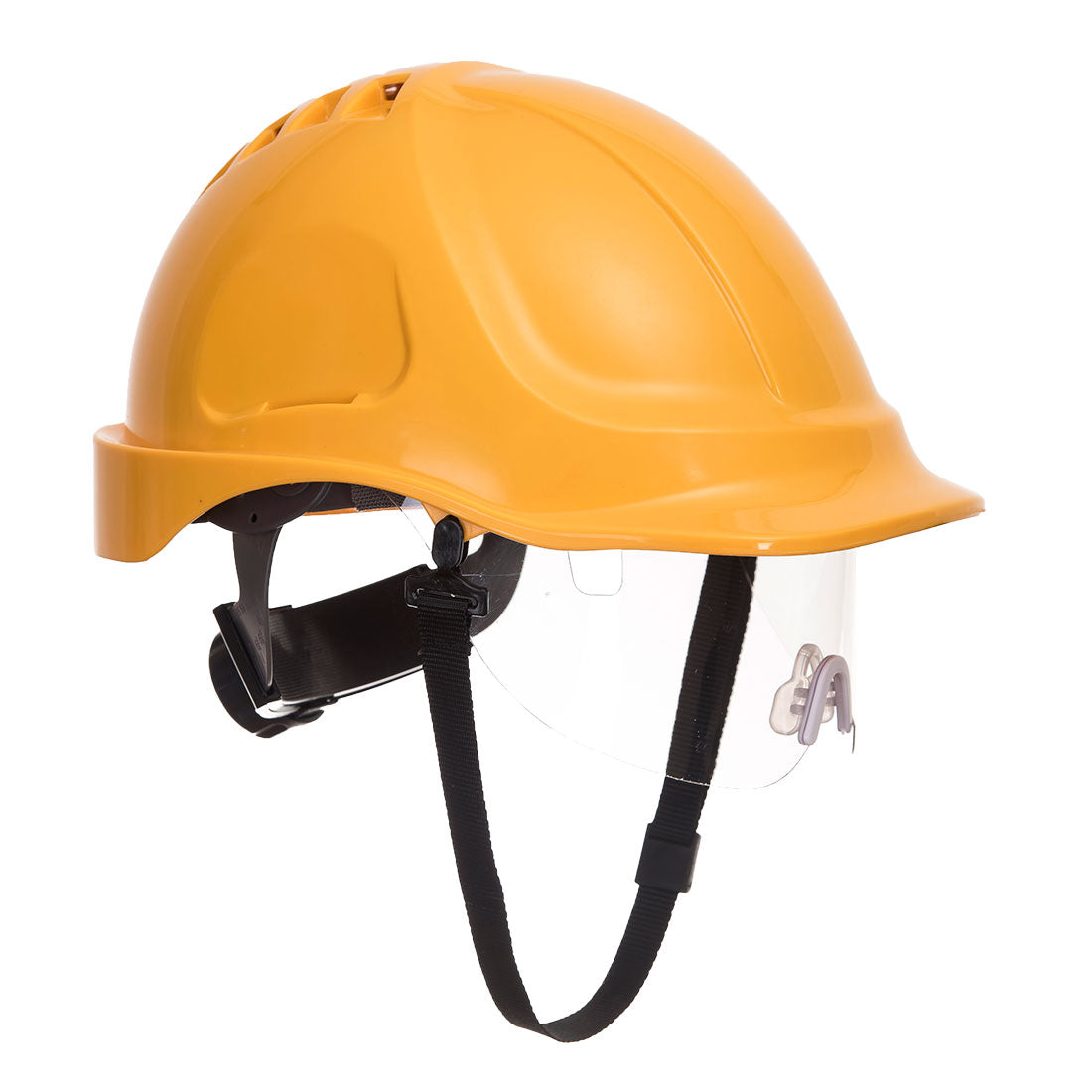 Vented Safety Helmet with Visor - PW55 Endurance