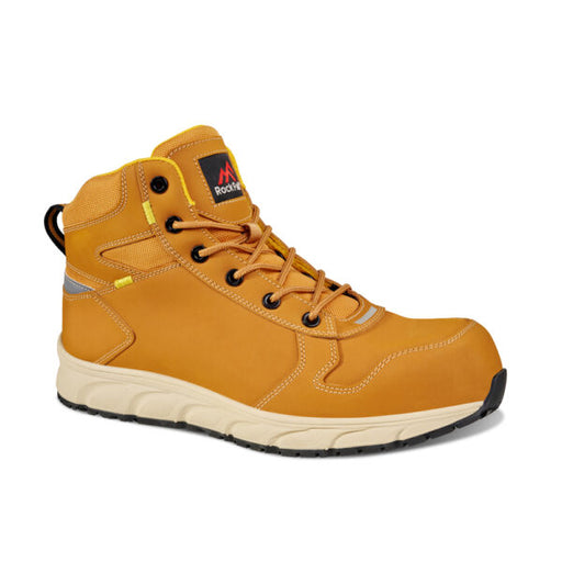 Rock Fall RF113 Sandstone Safety Boot S3 - 100% Metal Free and made using 7 plastic recycled bottles