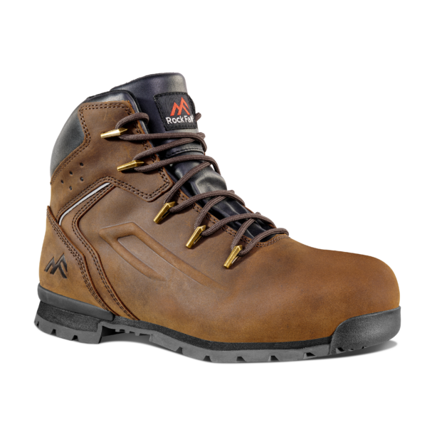 Pacer RF360 Rockfall Safety Boot | Lightweight Aluminium Toe Waterproof Nubuck Work Boots UK 6-13