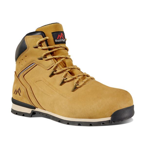 Sable RF370 Rockfall Safety Boot | Lightweight Aluminium Toe Waterproof Nubuck Work Boots UK 6-13
