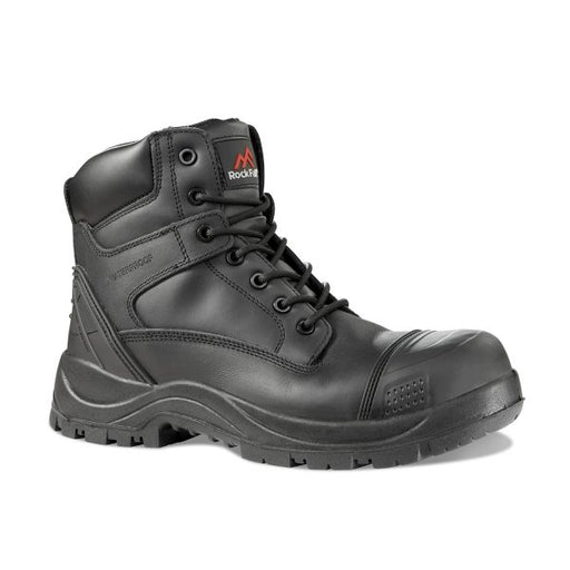 Rock Fall RF460 Slate Waterproof Safety Boot S3 - 100% Metal Free & Wide Fitting