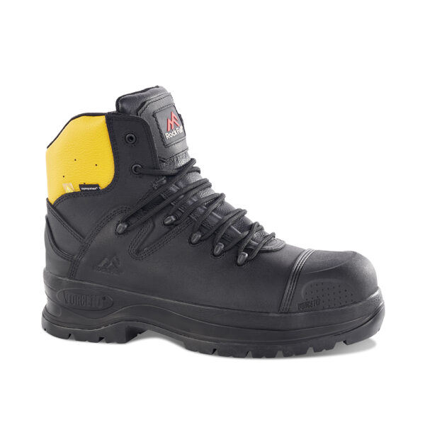 RF900 Power Safety Boots – Fibreglass Toe, Electrical Hazard, Waterproof, Slip & Heat Resistant, SB CI E HRO P WR WRU FO SRC