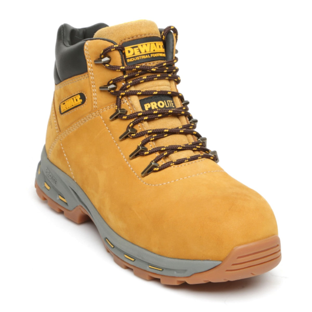 DeWalt Reno Honey Nubuck Work Boot – Aluminium Toe & Composite Midsole
