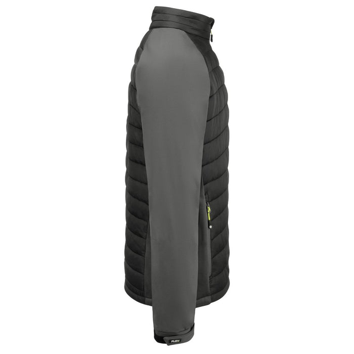 Flex Workwear Padded Jacket - Black / Grey