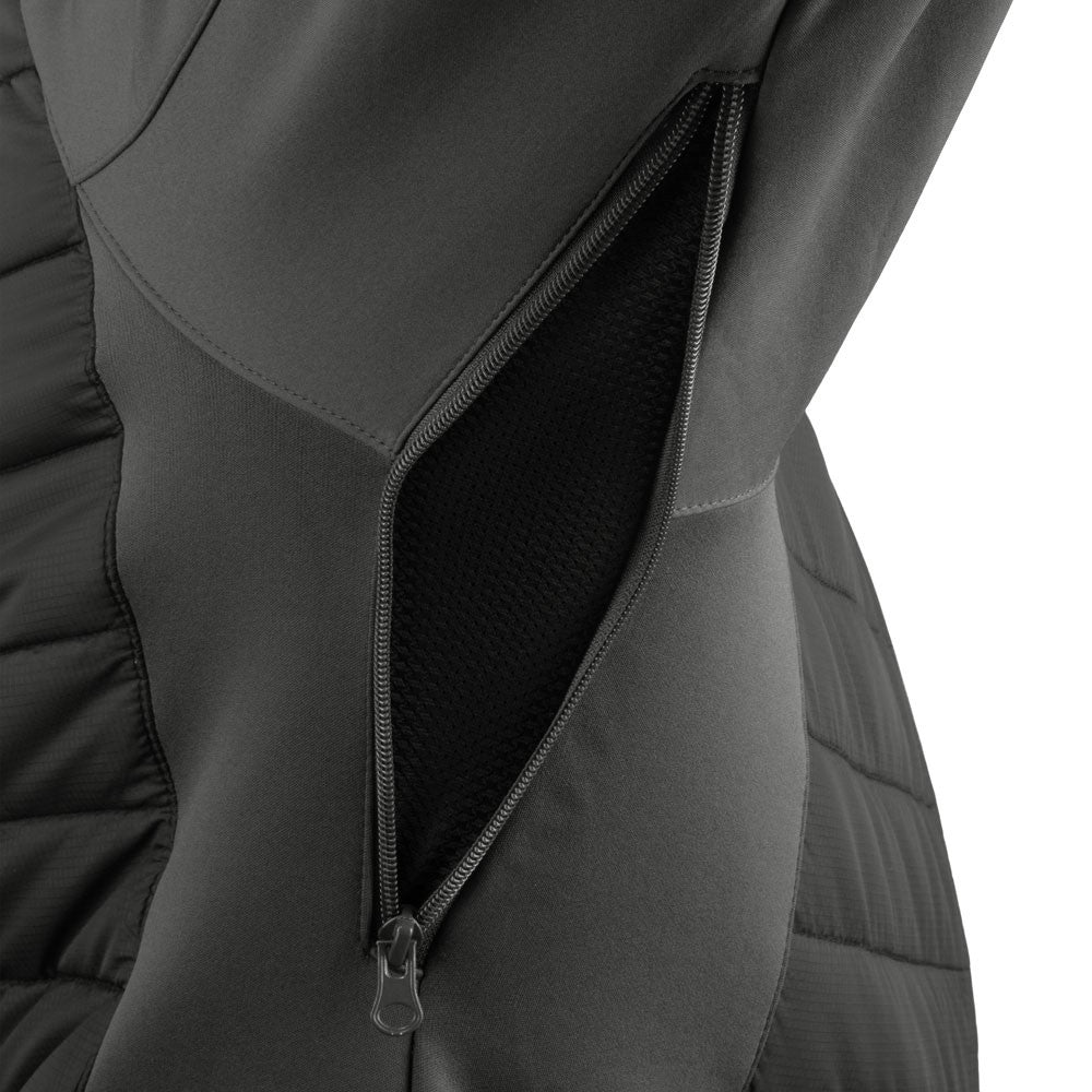 Flex Workwear Padded Jacket - Black / Grey