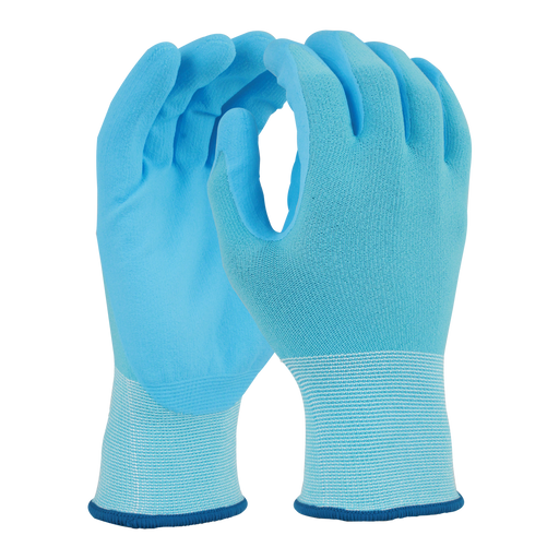 SkyBlue NF360 Microfoam Palm Coated Gloves - Food industry Approved