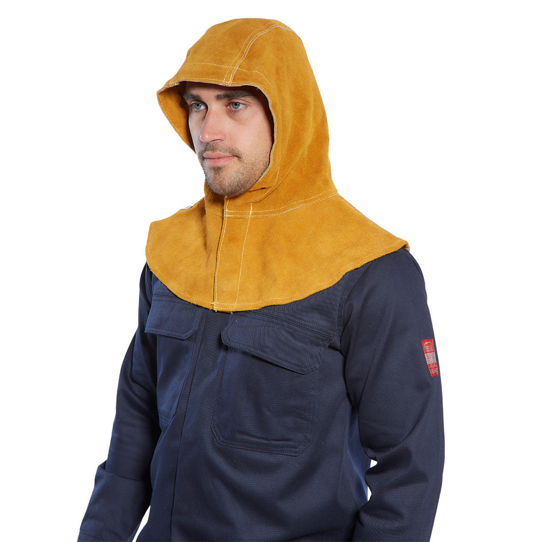 FR Leather Welding Hood SW33