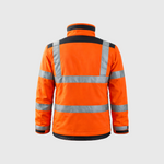 Step Ahead Hi Vis Premium Softshell Jacket EN ISO 20471 Class 3 – Railway & Construction Workwear