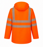 Step Ahead Protal FR ARC Anti-Static Waterproof Rail Coat Orange | RIS-3279-TOM Class 3