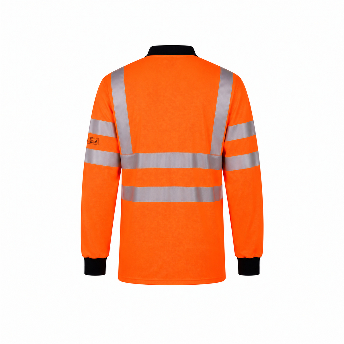 Step Ahead Protal FR ARC Anti-Static Rail Polo Shirt Orange | RIS-3279-TOM Class 3