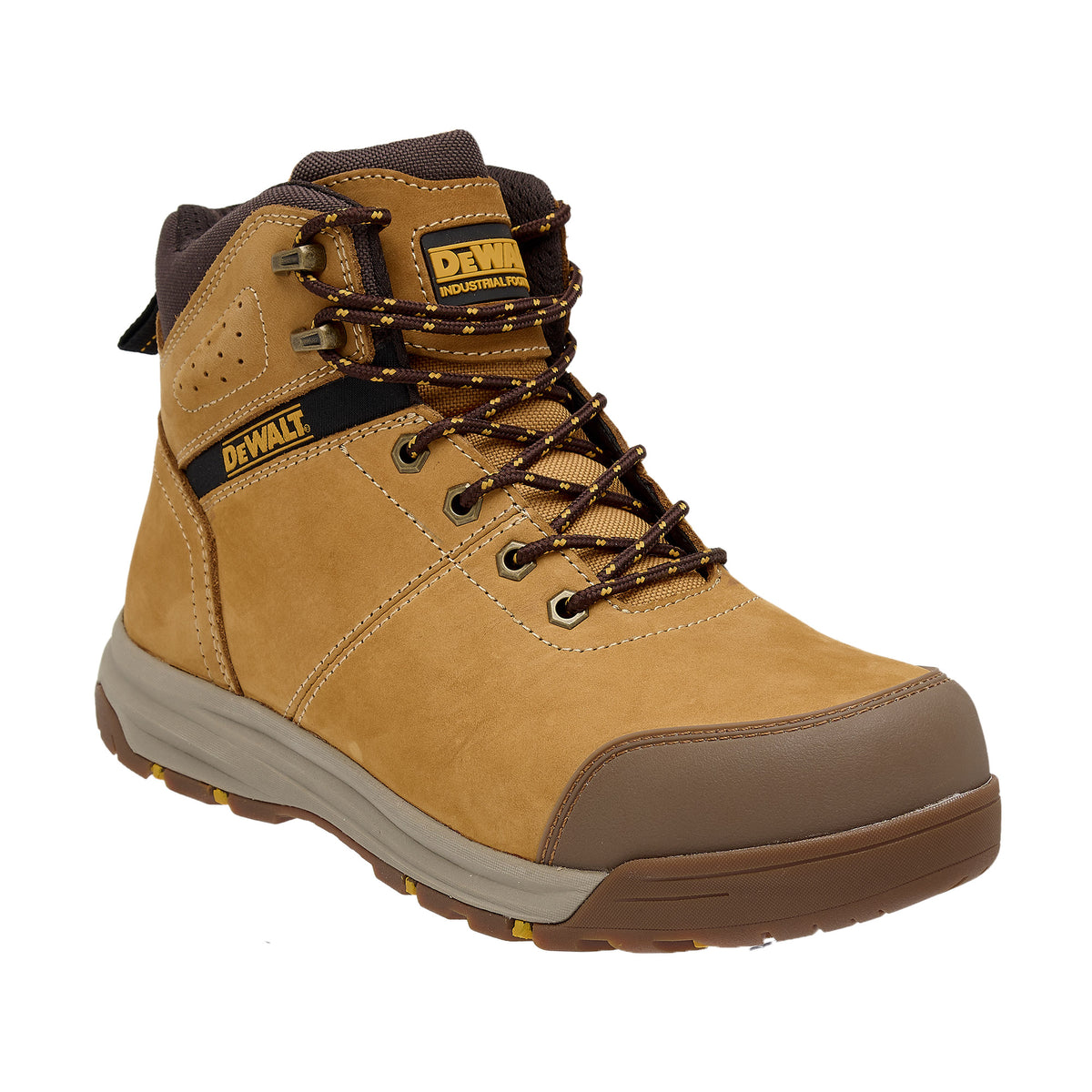 DeWalt Summit Nubuck Safety Work Boot – Steel Toe & Composite Midsole