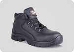 Classic Safety Hiker Boots | Steel Toe, Water-Resistant Leather & Reflective Details