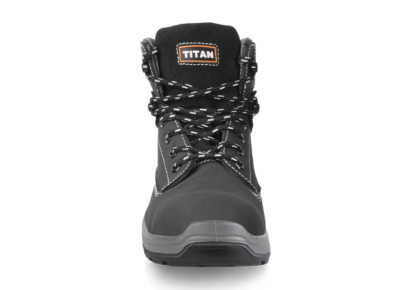 Timeless Nubuck Safety Boots | Steel Toe, Water-Resistant & Comfortable Work Footwear