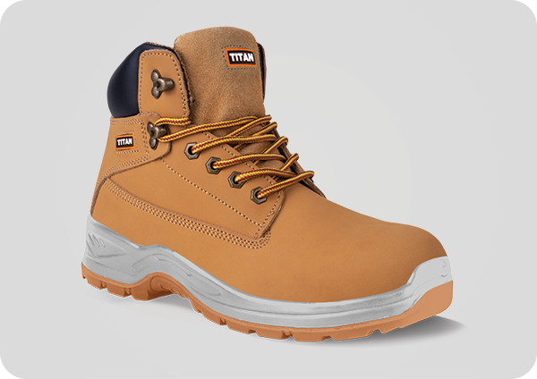 S3 SR FO Rated Nubuck Safety Boots | Steel Toe, Water-Resistant & Comfortable Work Footwear