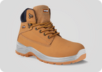 S3 SR FO Rated Nubuck Safety Boots | Steel Toe, Water-Resistant & Comfortable Work Footwear