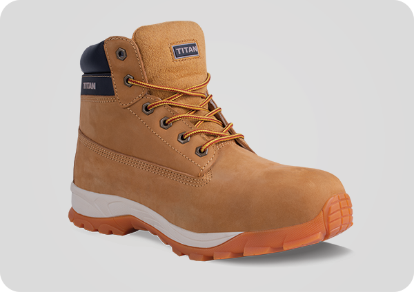 Rugged Nubuck Safety Boots | Steel Toe & 300° Heat-Resistant EVA/Rubber Sole Work Boots