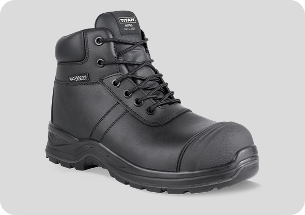 Titan Nitro – Waterproof Metal-Free Safety Boot with ESD & Heat-Resistant Outsole (S7S)