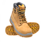 DEWALT Waterproof Safety Boot – Steel Toe, Midsole Protection, PU/TPU Outsole, Sizes 5-13