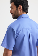 UC702 Men’s Pinpoint Oxford Half Sleeve Shirt | Wrinkle-Free