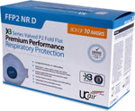 UCFX3-P2V X3 FFP2 Tri-Fold Face Mask - Box of 10