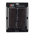 V12 140cm Black Boot Laces – Pack of 10 Pairs