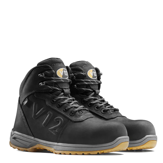 V2145 Lynx Women’s Waterproof Safety Boots – Black, Lightweight & S7L Rated