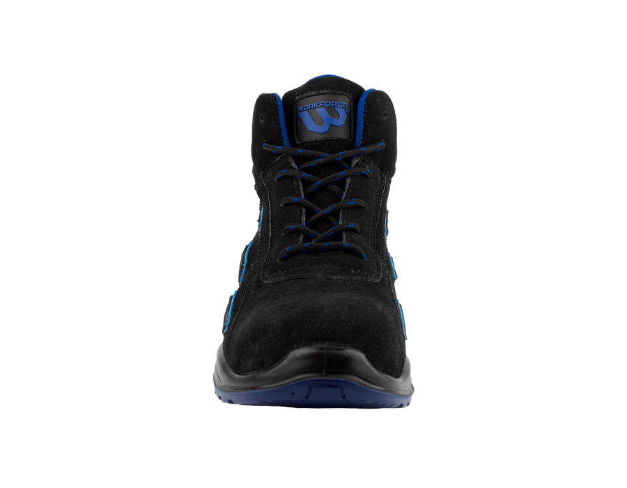Workforce WF34-P Black Suede Safety Boot | SBP SRC | Steel Toe ...