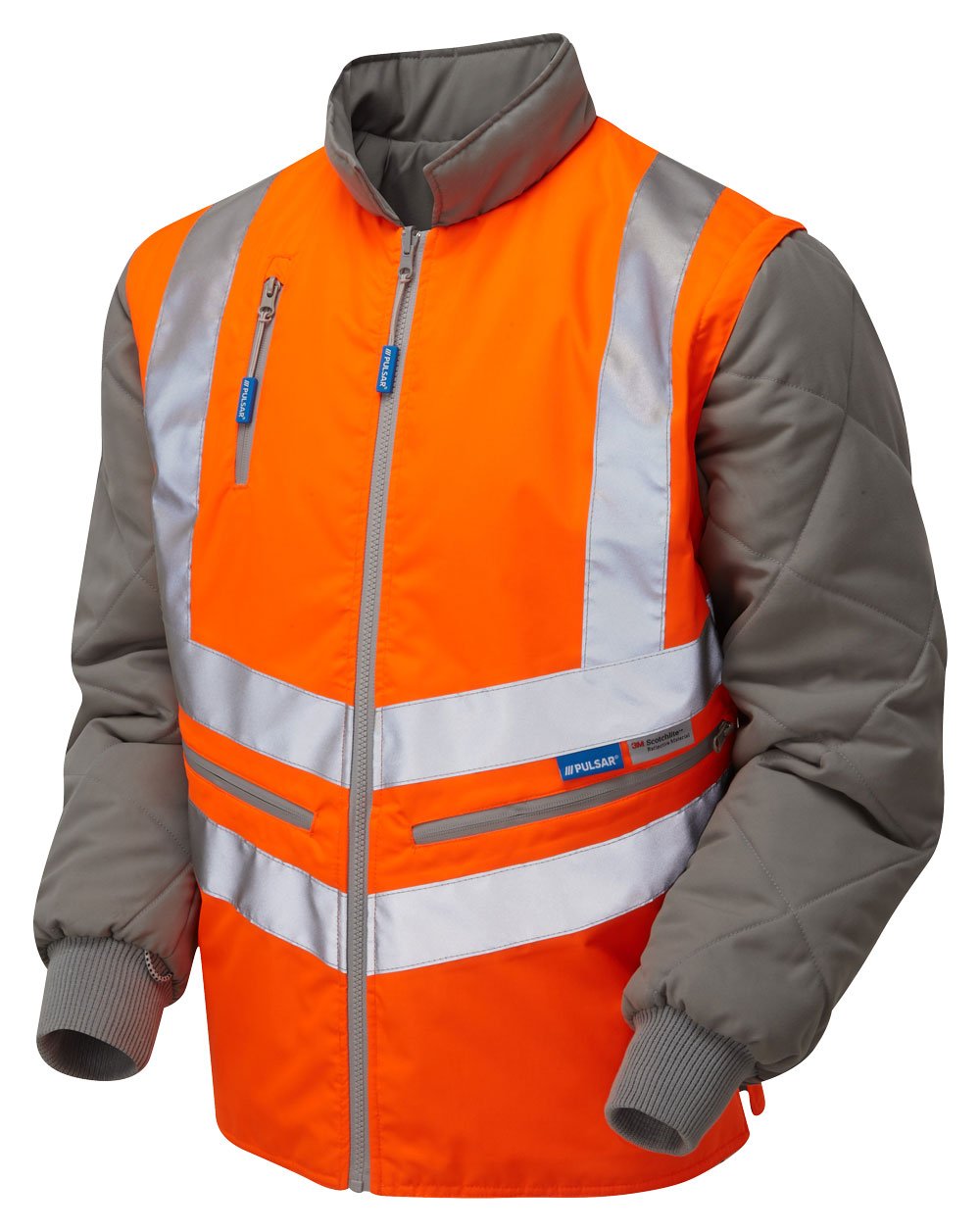 PULSAR Protect Hi-Vis Interactive Body Warmer Orange PR498-R