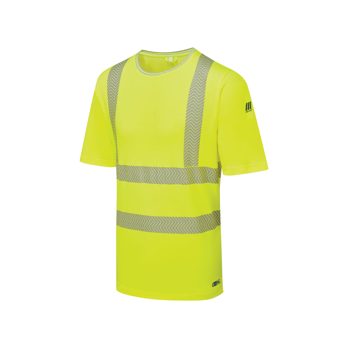 PULSAR LIFE Hi-Vis Yellow Bamboo T-Shirt LFE933-NB-YEL
