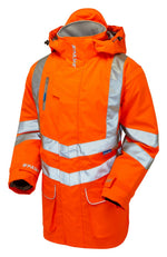 PULSAR Protect Hi-Vis Mesh Lined Storm Coat Orange PR499-R