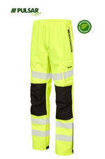 PULSAR LIFE Waterproof Hi-Vis Yellow Overtrouser LFE906-YEL