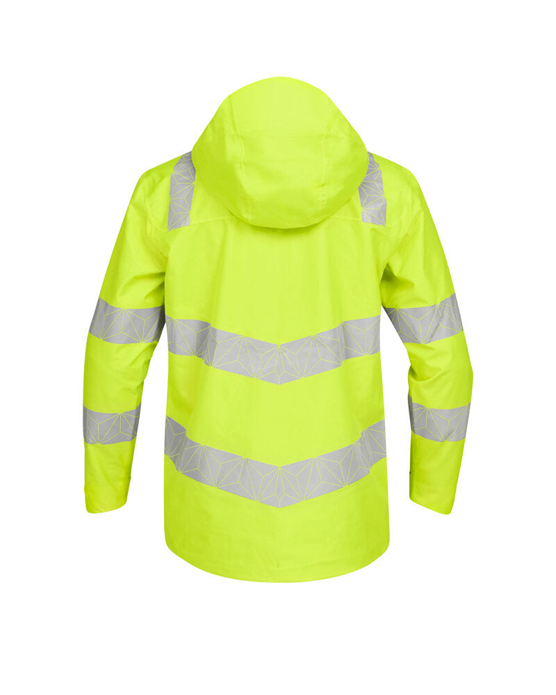 Hi-Vis Yellow Waterproof Shell Jacket Recycled RCT800-YEL