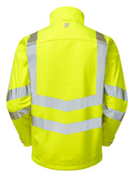 Hi-Vis Yellow Interactive Softshell Jacket Windproof P534-YEL