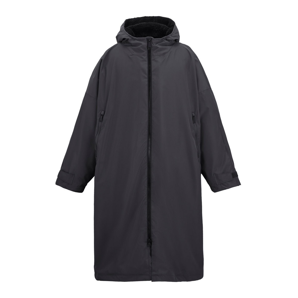 Unisex Pro Changing Robe | Slate Grey Black