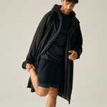 Unisex Pro Changing Robe | Black Slate Grey