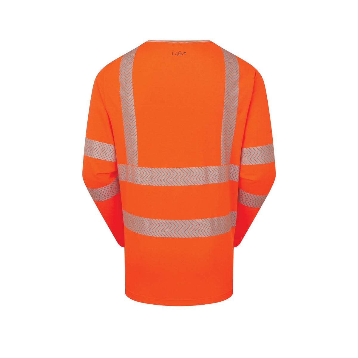 PULSAR LIFE Hi-Vis Orange Bamboo Long Sleeve T-Shirt LFE936