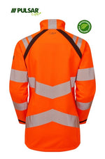 PULSAR LIFE Women's Hi-Vis Orange Softshell Jacket LFE966-ORG