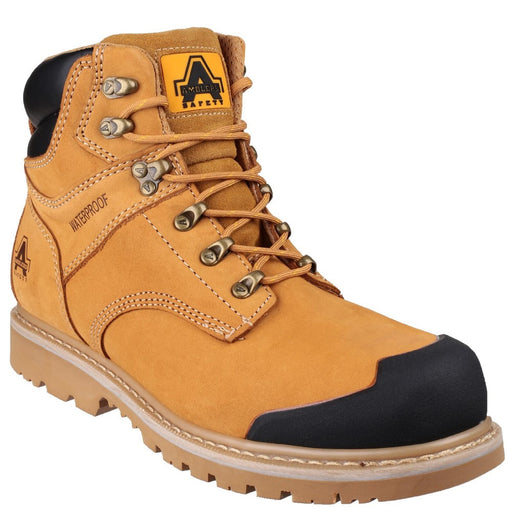 Amblers FS226 Honey Waterproof Safety Boot - S3 with rubber bump cap