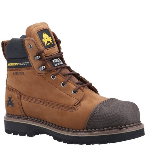 Amblers AS233 Austwick Waterproof brown Safety Boot - S3