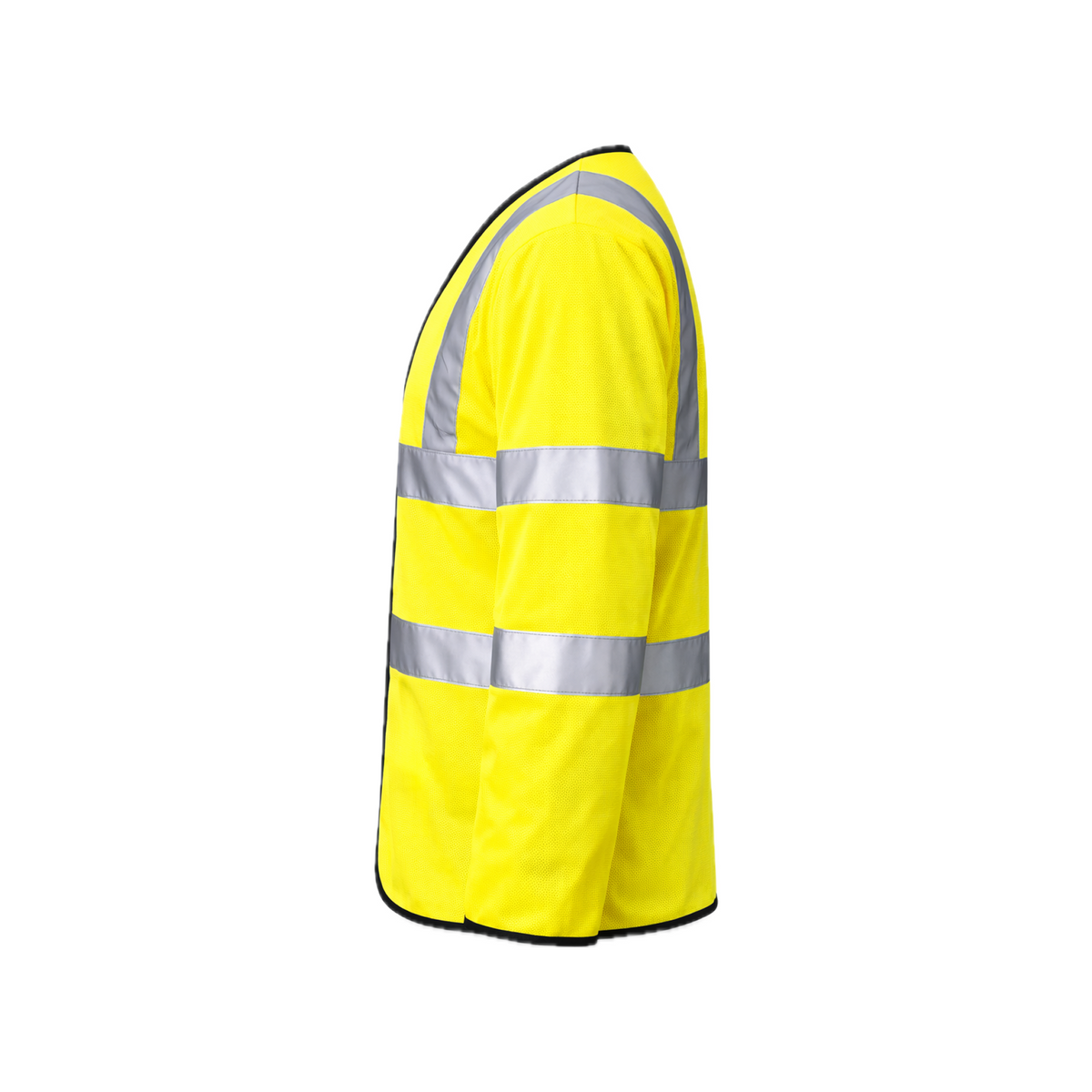 Step Ahead Hi Vis Long Sleeve Safety Vest – EN471 Class 3 High Visibility Waistcoat
